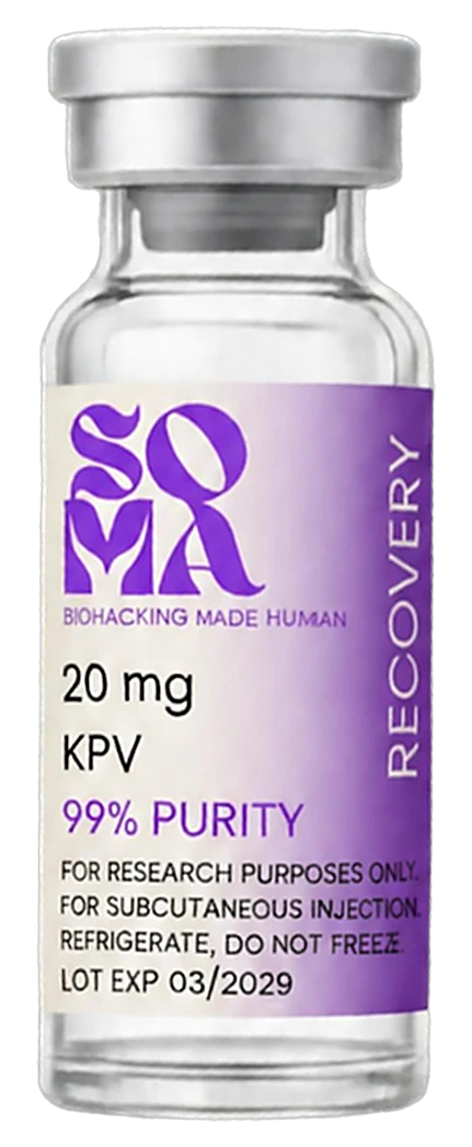 Vial de KPV 20 mg — línea RECOVERY